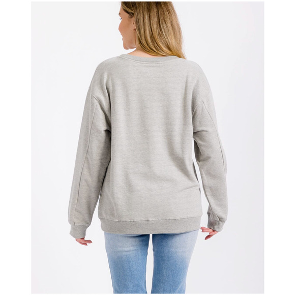 "Dreamer" Graphic Pullover Sweater  | Medium - Picture 4 of 5